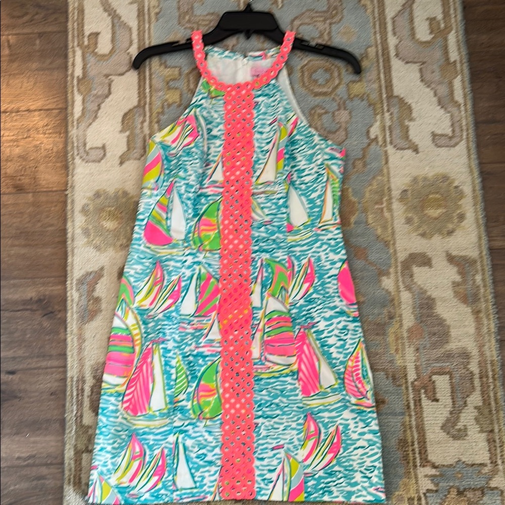 Lilly Pulitzer Multicolor Tropical Print Dress
